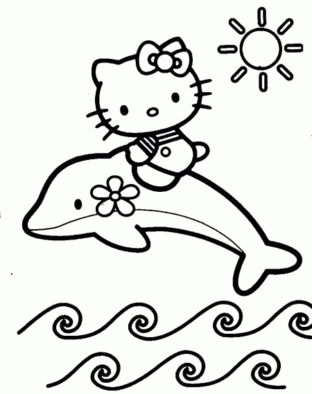 i love you hello kitty coloring pages - photo #14